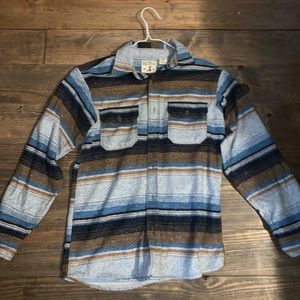 Redhead flannel button down.